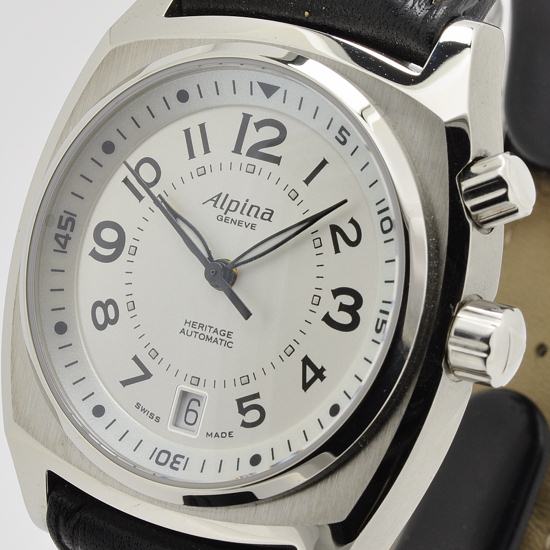 Alpina Heritage automatic Detail Swiss Luxury Watch